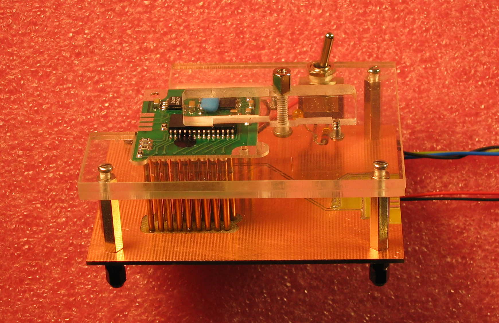 test fixture for automatic module testing